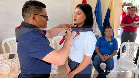 Instalan a nuevos presidentes de Unen Bicu-El Rama