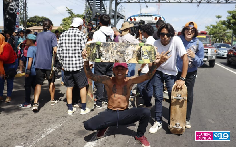 skateboarding