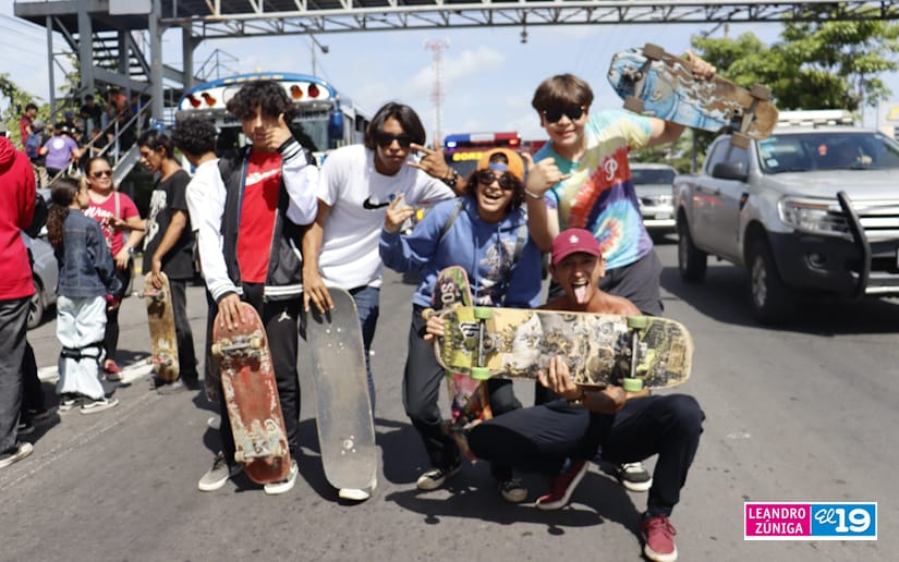 skateboarding