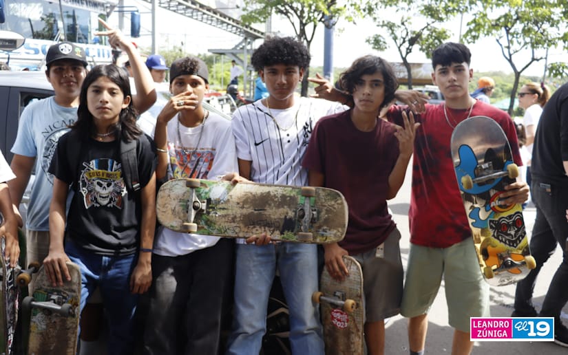 skateboarding