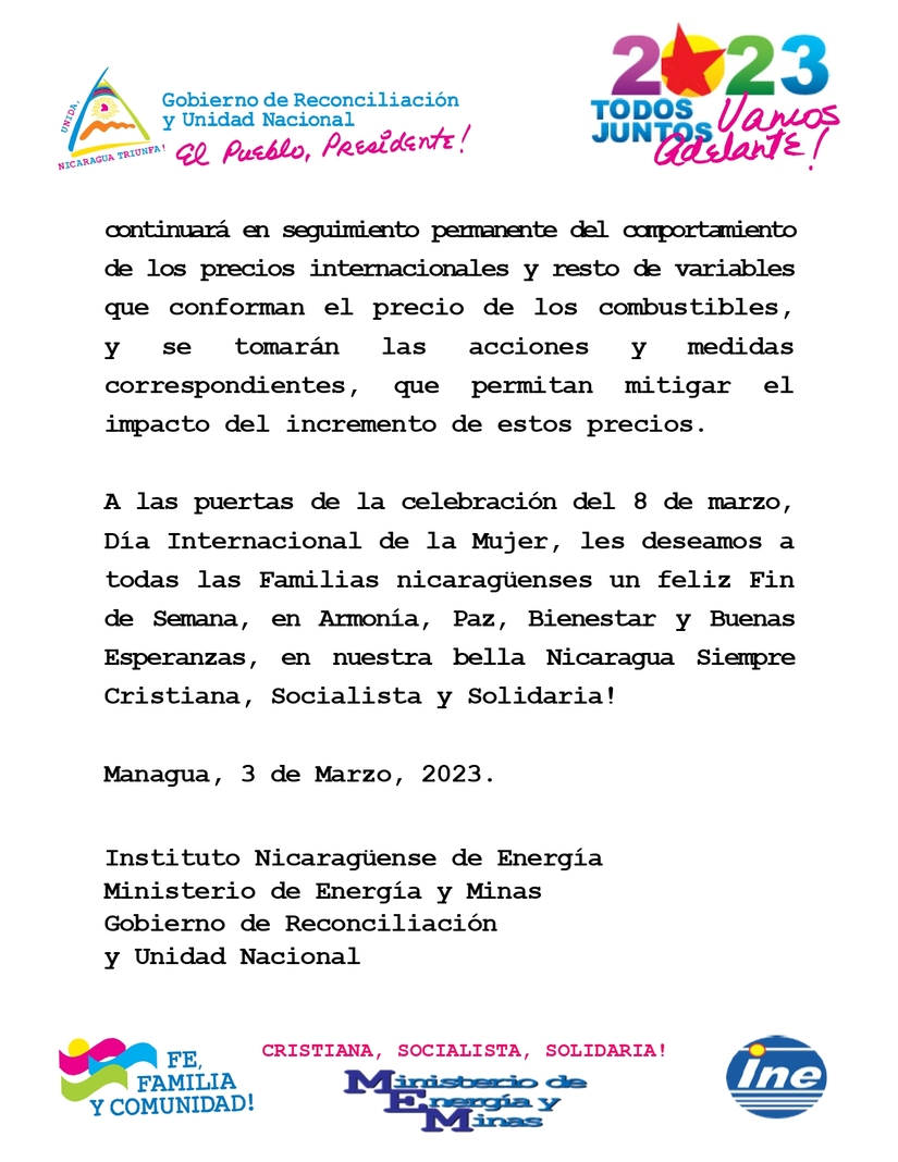 ine-combustibles-precios
