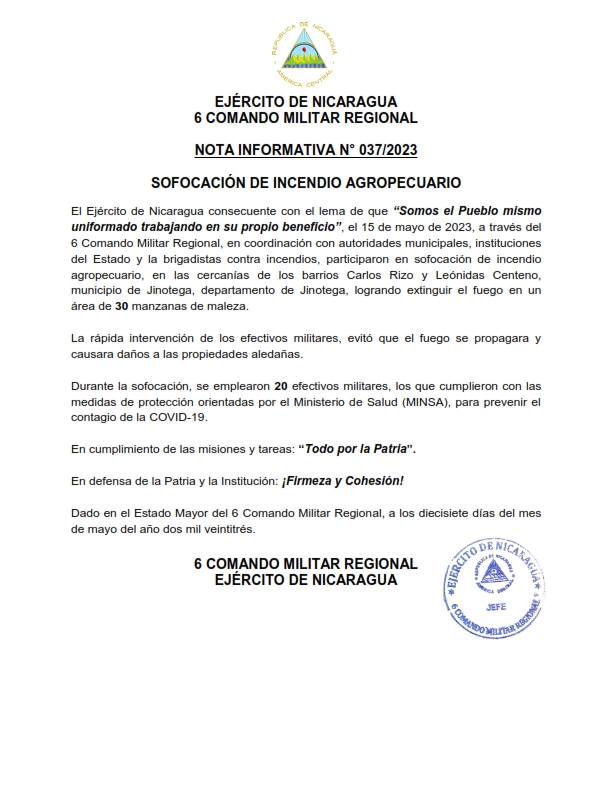 INCENDIO