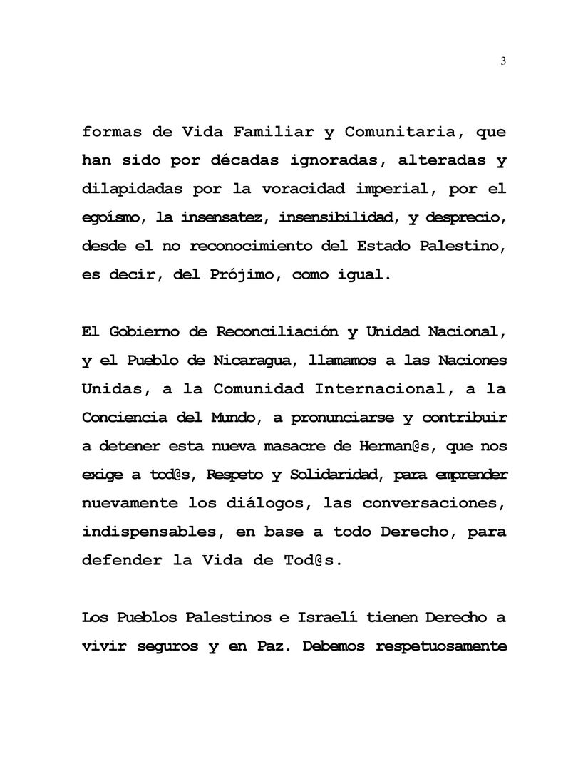 comunicado