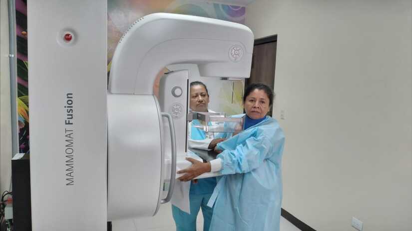 Inauguran moderno equipo de Mamografía en el Hospital Alemán Nicaragüense
