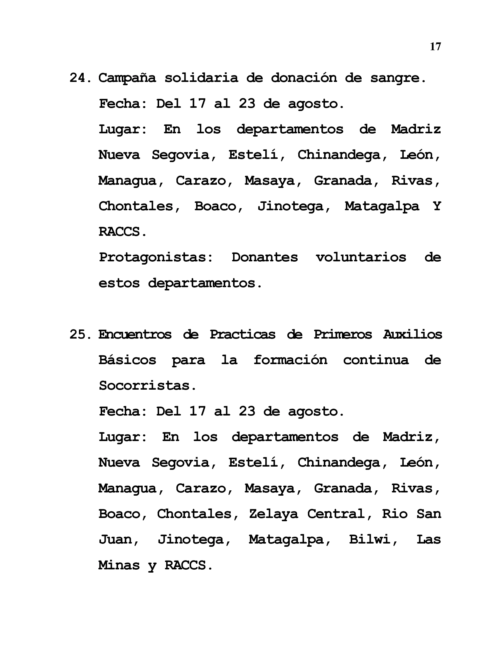 MINSA17