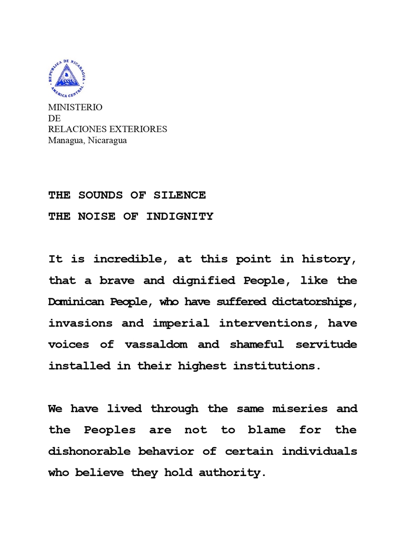 minrex_nota_a_republica_dominicana_los_sonidos_de_silencio_22-7-2026_ingles_page-0001