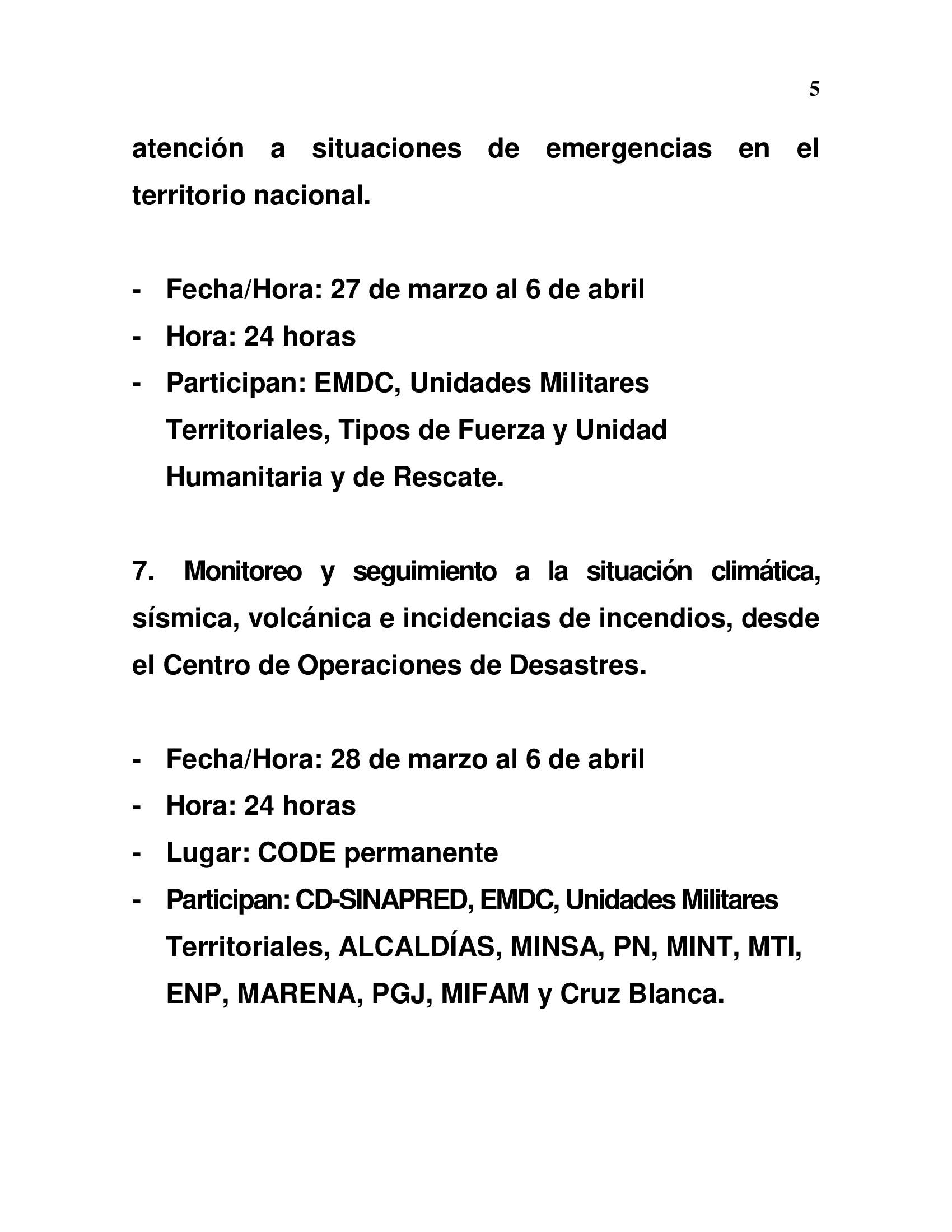 PLAN5
