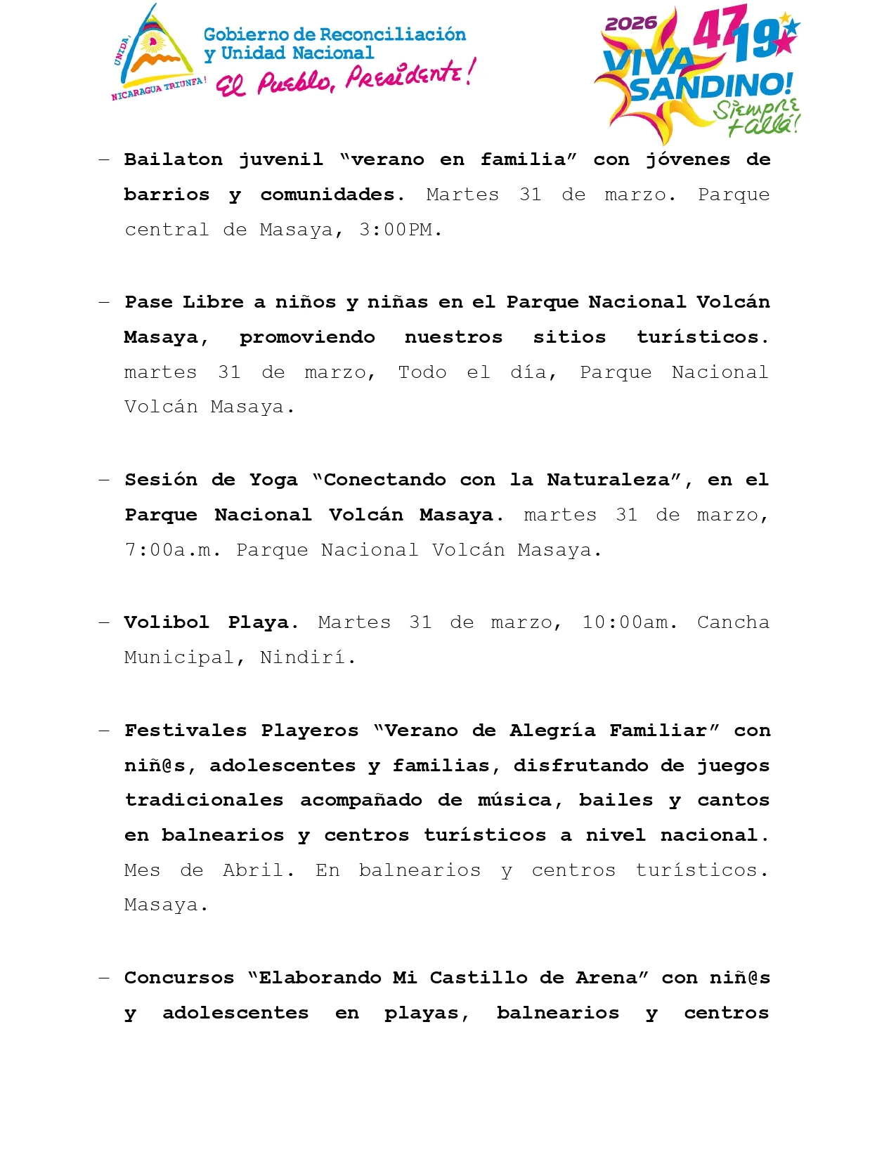 MASAYA8