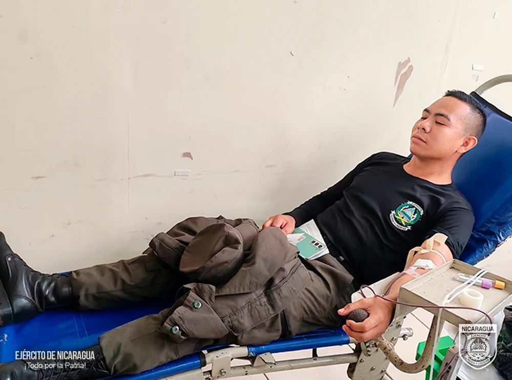 Jornada de donación voluntaria de sangre