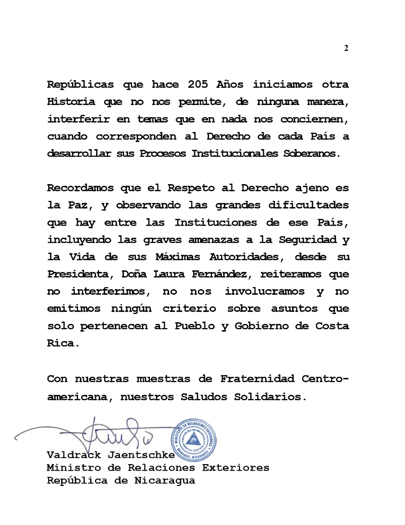 MINREX---CARTA-A-CANCILLERIA-DE-COSTA-RICA---03-SEPT-2026_page-0002