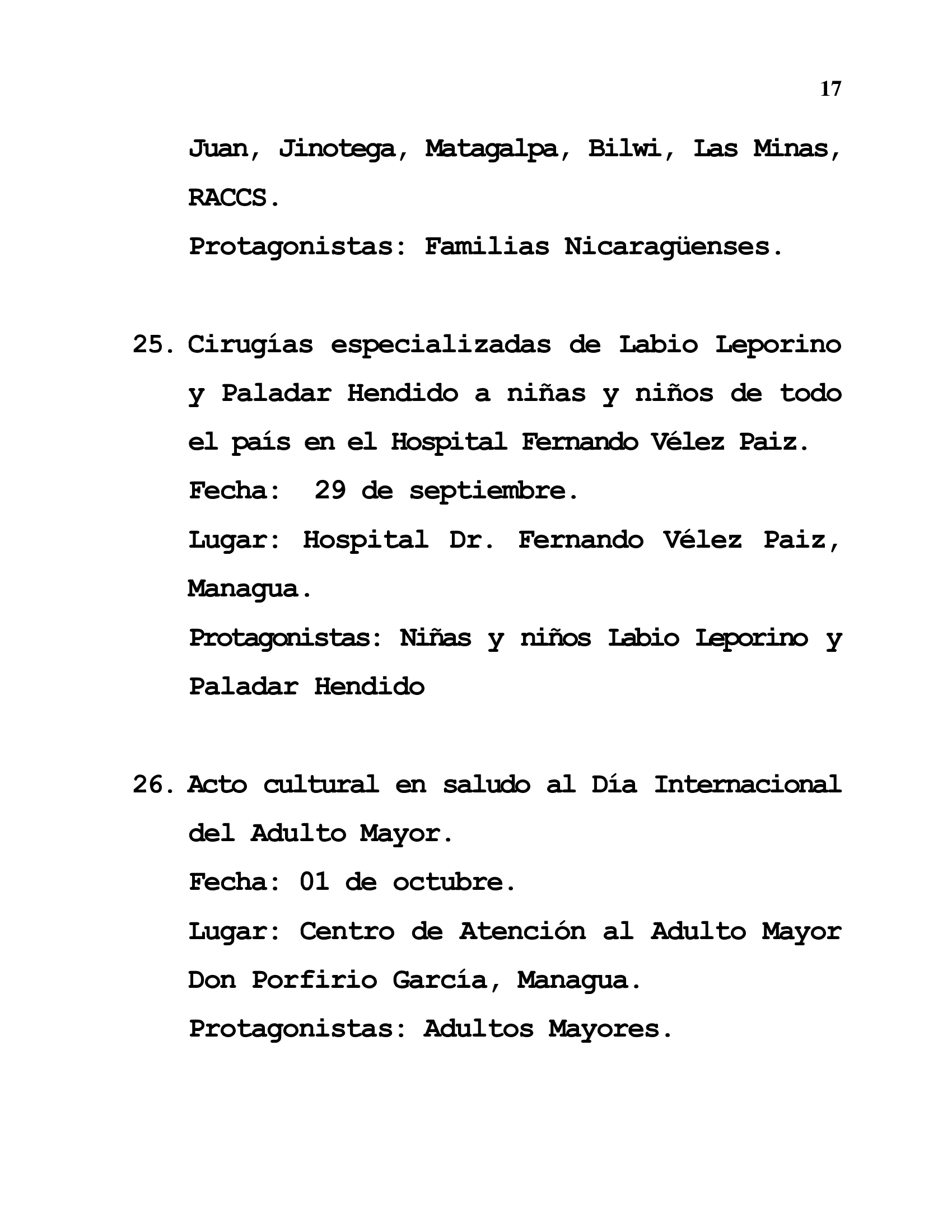 MINSA17